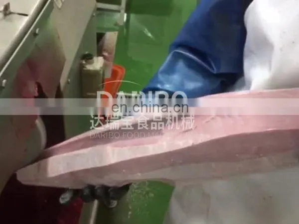 Commercial Tuna/Sailfish Peeling Machine,Frozen Meat&Fish Bone and Bloody Meat Grinding Cutting Machine