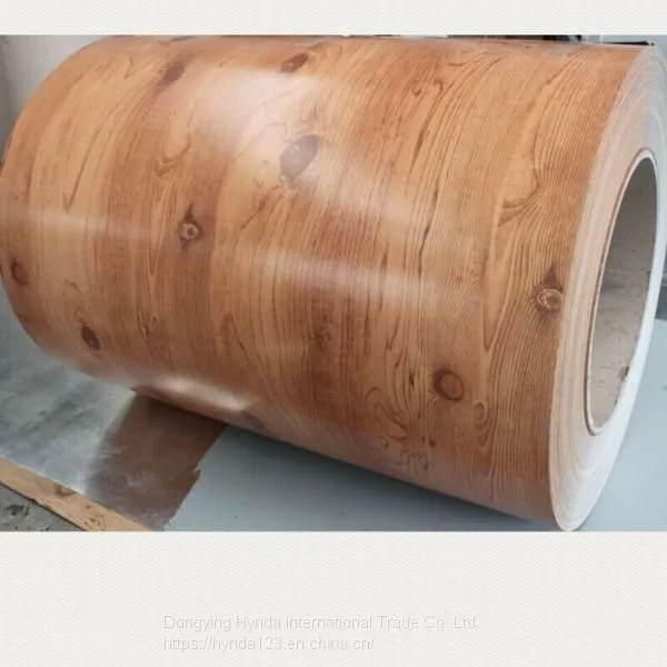 PPGI and PPAL With Wood Pattern Printed Coil photo-4