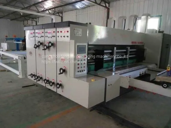 GuangzhouCarton Packing Equipment Automatic Printing Slotting Die- Cutting Machine photo-3