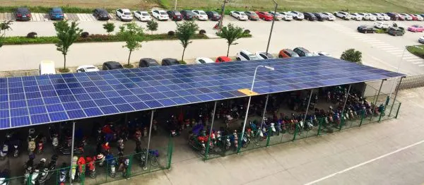 Solar Panel Carport Stainless Steel Abrasion Resistant photo-3