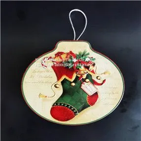 Christmas Ball Tin Box Sponge / Foam Insert Shapes Tin photo-3