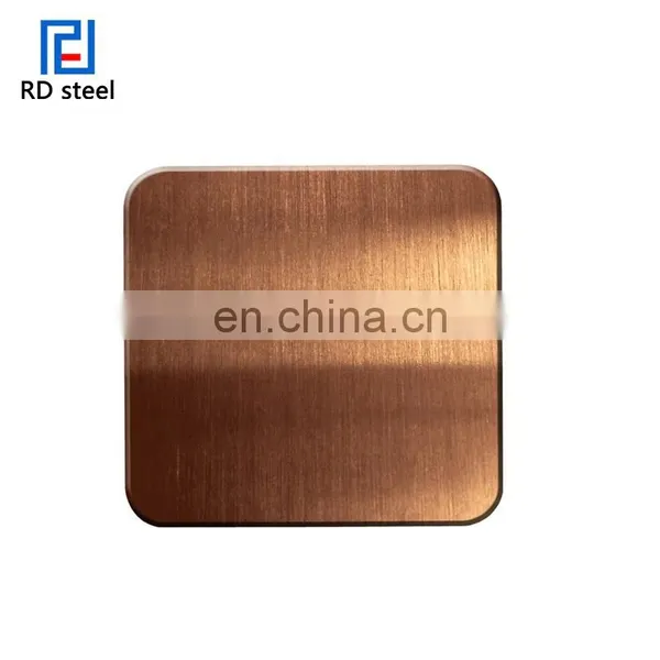 Colored Coated Stainless Steel Plate Composite Panel ss Sheet for Kitchen Appliances photo-3