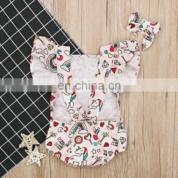 New Summer Baby Romper Girl Princess Romper Baby Clothes Newborn Backless Jumpsuit photo-3