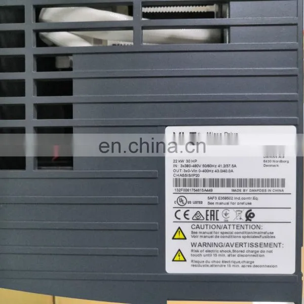 Danfoss Micro Drive 2.2KW FC-051P22KT4E20H3BXCXXXSXXX 132F0061 photo-2