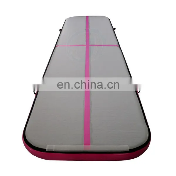 Custom Size Color Black and Red Gymnastics Tumbling Air Track Gym Tumble Mat For Sale photo-3
