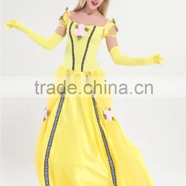 2016 Wholesale Sexy Fancy Women's Sexy Belle Costume photo-5