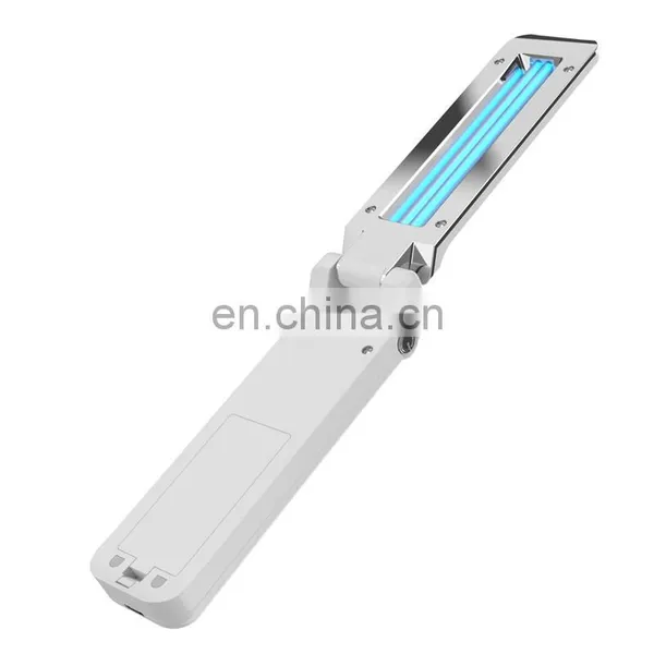 Factory Manufacture Portable Sterilizing Lamp 3 w Folding Handheld Intelligent uv Wand Sanitizer Light photo-6