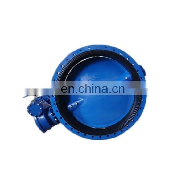 BS JIS ASMI Double Flange Butterfly Valve photo-6