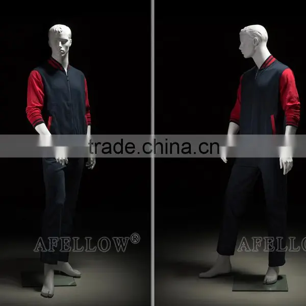 Wholesale Abstract Faceless Fiberglass Men Mannequin Male Dummy BECK photo-3