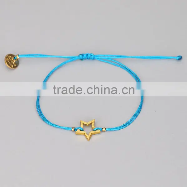Simple Elephant Charm Rope Bracelet, Elephant Charm Friendship Bracelet photo-4