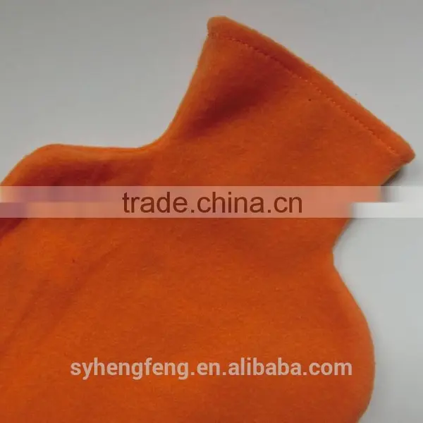 Winter Pure Color Polar Fleece Hot Water Bag Cover photo-3
