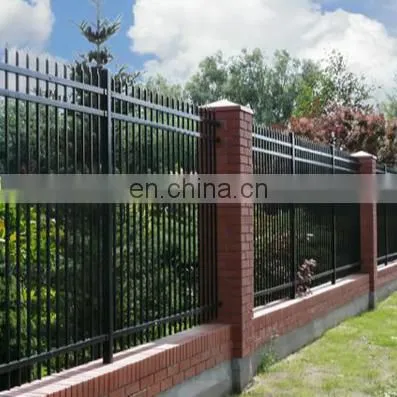 Decorative Wall Hot Dip Galvanized Steel Palisade Fence for Small Garden From China photo-2