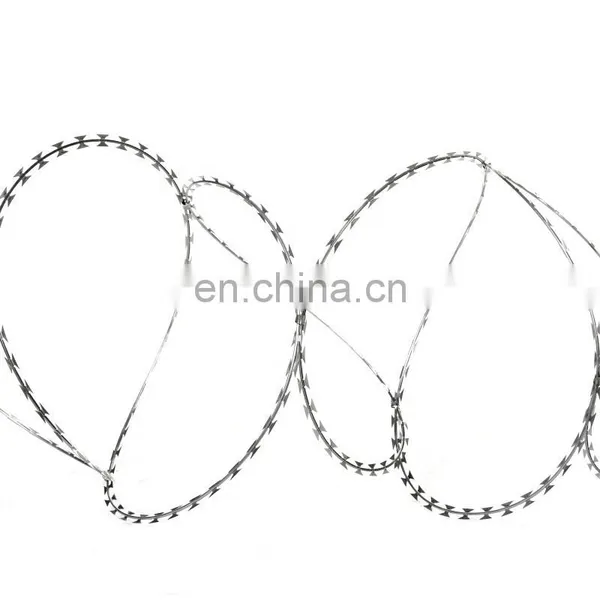 China Manufacture Galvanized Wholesale Razor Barbed Wire Fence/razor Wire photo-3