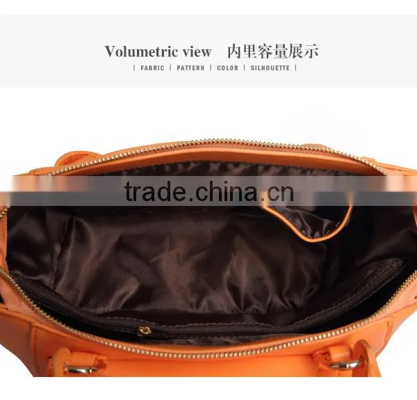 2016 Guangzhou New Fashion Genuine Nappa Leather PU Leather Belt Bags Shoulder Bag Handbag for Woman photo-5