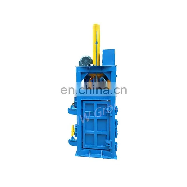 Automatic Cardboard Waste Paper Plastic Bottle Press Recycle Baler Machine for Sale photo-3