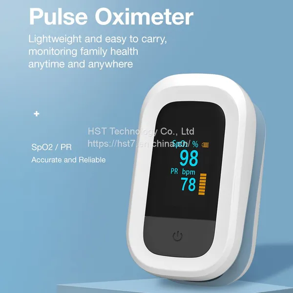 OLED Display Pulse Oxi Meter Portable Pulse Oximeter photo-3