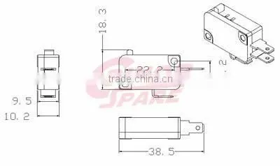 Practical Excellent Quality Micro Hook Switch photo-3