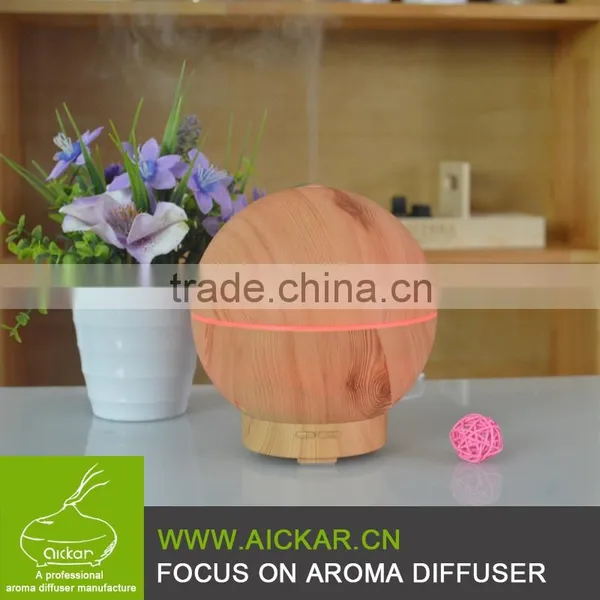 Home Appliance Unique Roundness Fragrance Ultrasonic Oil Mist Aroma Diffuser Humidifier photo-4
