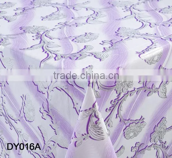 PEVA Plastic Printed Transfer Transparent Table Cloth DY016A PVC photo-2