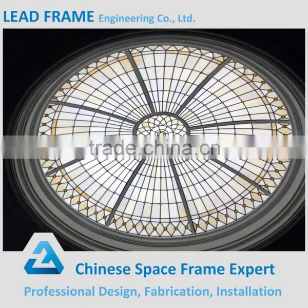 Large Span Steel Space Frame Glass Roof Dome photo-2
