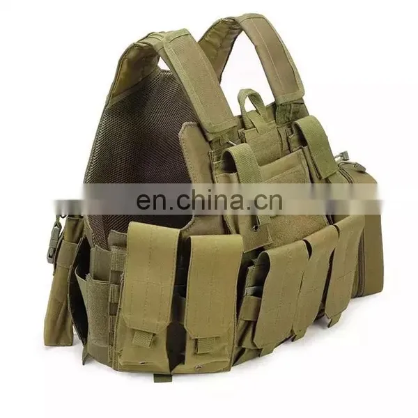New Arrival Outdoor Sport Multi - Functional Back Tactical Equipment Vest With Multicolor