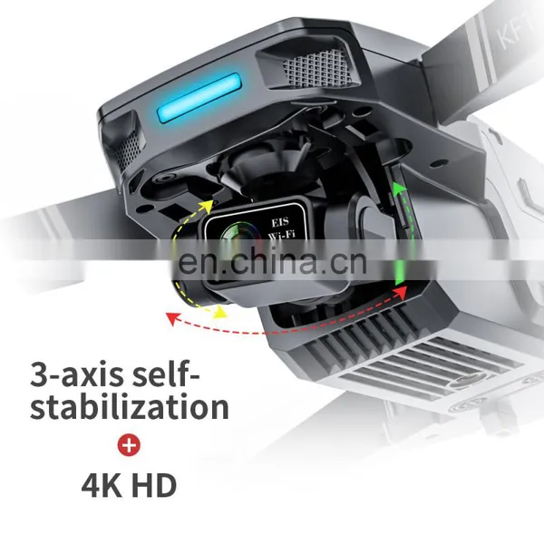 KF101 MAX 3-axis Gimbal Drone 3KM Distance GPS 4K Optical Flow Dual Camera 5G Transmission EIS RC Quadcopter Christmas Gift photo-4
