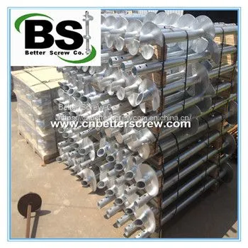 Hot Dipped Zinc Coating, Painted, Powder Coating Square Bar Shaft Helical Piles photo-4