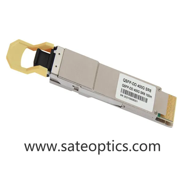 Cisco Compatible 400G QSFP-DD SR8 PAM4 850nm 100m DOM MTP/MPO-16 MMF Optical Transceiver Module Compatible for Cisco QDD-400G-SR8