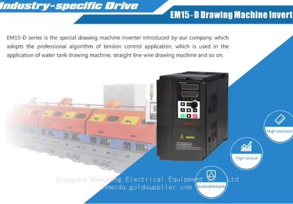 Hot Sale EM10 EM15 60Hz 50Hz Frequency Converter 380V Nominal Voltage 4KW Rated Power 3 Phase Variador de Frecuencia photo-5