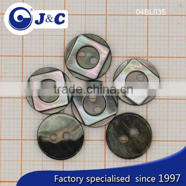 Blacklip Shell Buttons, Mop Sea Shell Buttons, Shirt Button, BL035, BL036 photo-2