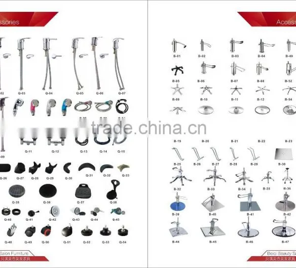 Elegant Beauty Man Salon Threading Chair for Sale, Simple Barber Shop Furniture Hair Cutting Chairs Price photo-4