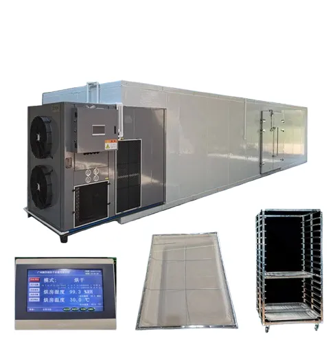 Stainless Steel Vegetable and Fruit Dryer With Adjustable Shelves and Uniform Drying Technology