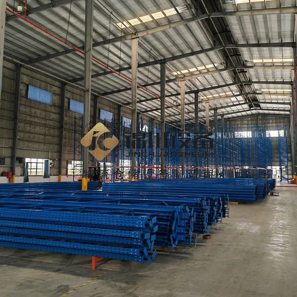 Industrial Storage Rack System With Adjustable Shelving for Manufacturing Plants