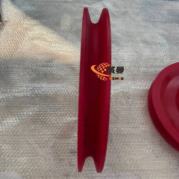 Original XCMG QY50K-1 Crane Parts Guide Pulley on the Boom 860138114 photo-3