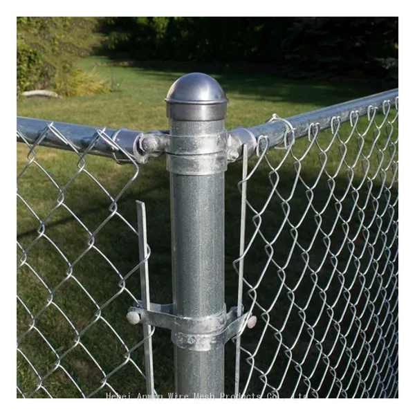 Factory Supply Galvanized Wire Mesh 50x50mm Diamond Chain Link 6 Foot Green Fencing for Sheep photo-5