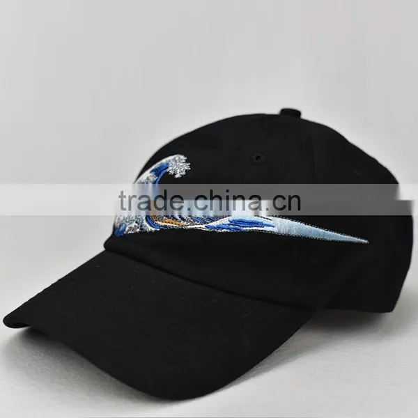 Custom Flat Embroidery Logo Baseball Cap photo-4
