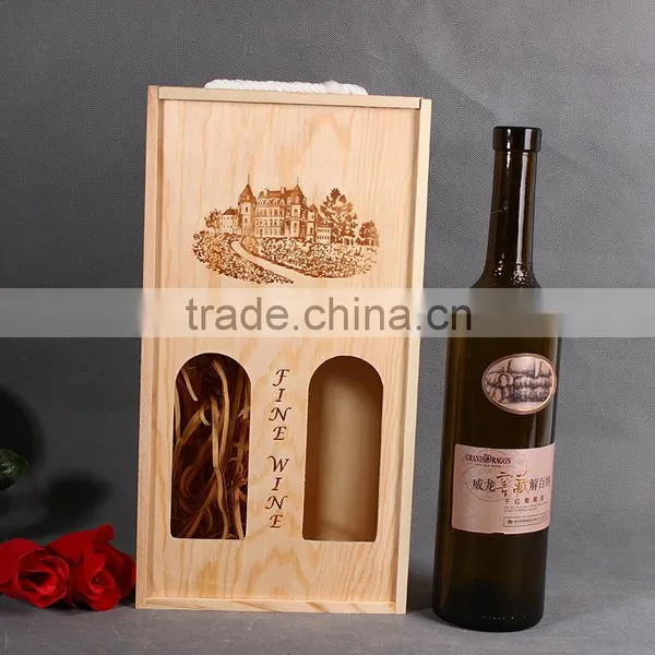 Wine Gift Box Wooden Packing Boxes,Decorative Christmas Gift Boxes photo-5
