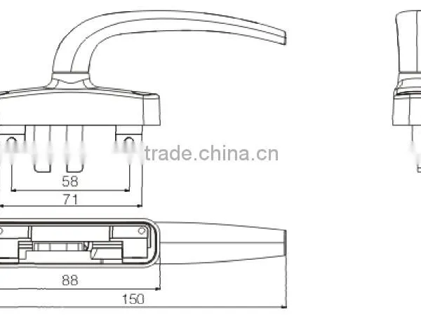 Window Handle JW9012 photo-2
