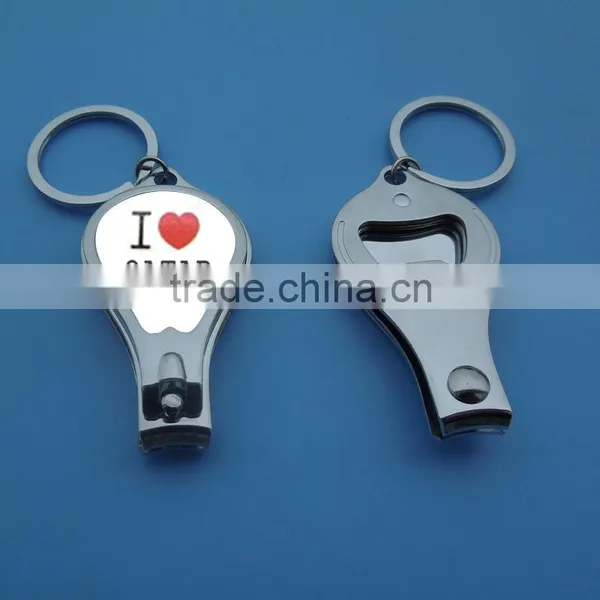 Promotional Nail Tool Naip Clipper Logo Printed Sticker Nail Scissors photo-2