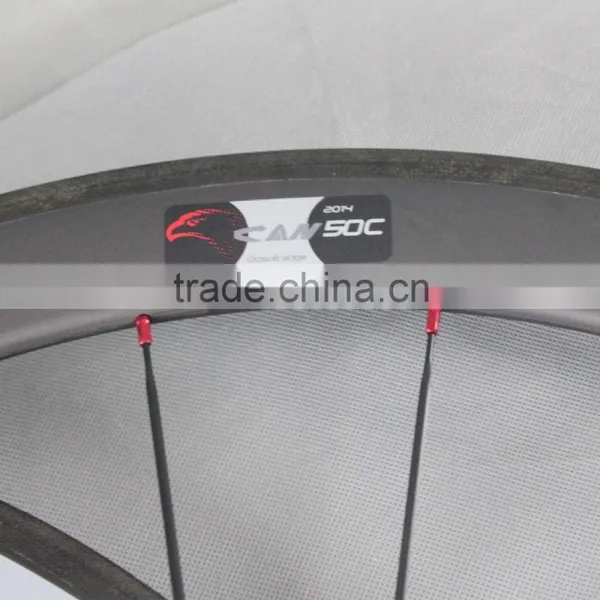 70C Pro Carbon Road Bike Wheelset,Tubeless 50mm Clincher Road Racing Wheelset photo-2