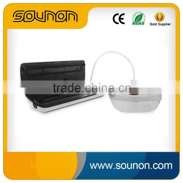 Portable Vacuum Sealer, Plastic Food Container Sealer, Plastic Bag Food Vacuum Sealer photo-5