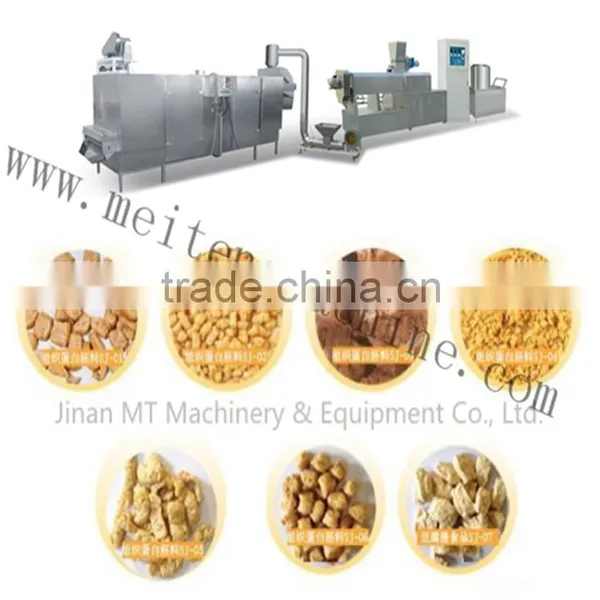TVP/TSP Soya Chunks Processing Line/meat Food Making Machine photo-4