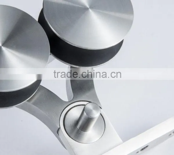 Modern Design of Sliding Wooden Door Double Roller Fittings for Office Use photo-4