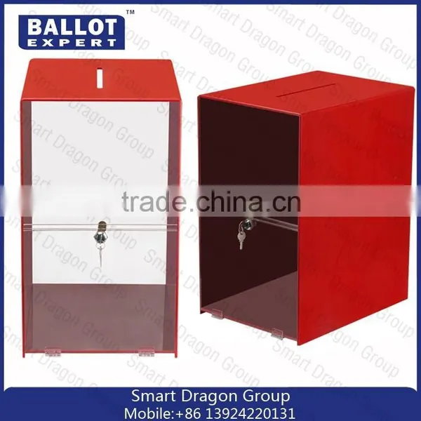China Manufacturer Mini Plexiglass Vote Box photo-3