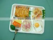 Christmas Kitchen Dinner Biodegradable Green Compostable Mold Pulp Trays For Food photo-2