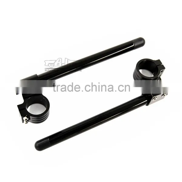 BJ-COHB-033B Performance CNC Billet Alloy 33mm Riser Motocross Clip On Handle Bar For Honda CM-400E photo-2