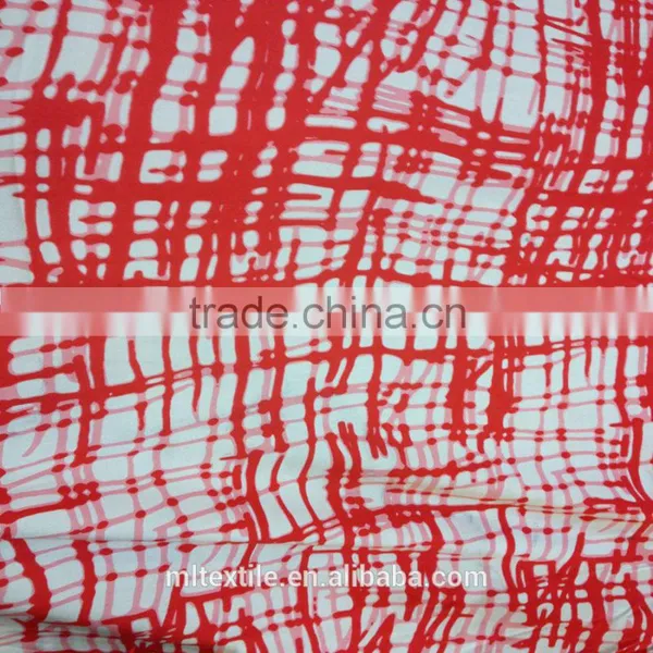 Custom Digital Printed Stretch Silk Satin Material Fabric For Garments photo-2