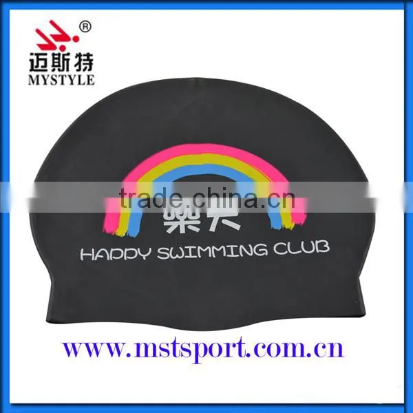Chinese Silicone Material Custom Swimming Hats photo-3