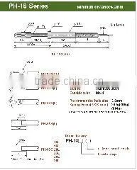 high frequency test probe and spring test pin for pcb test equipment
