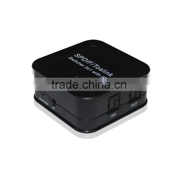TOSLINK Digital Optical Audio Switcher 3x1 photo-4